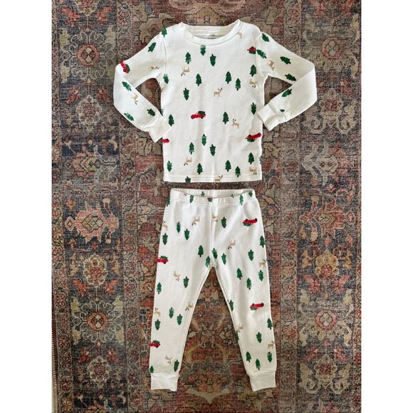 Carters 2T Toddler Holiday Christmas Pajama Set - Picture 1 of 4